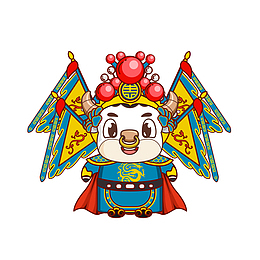 小牛素材新年元素