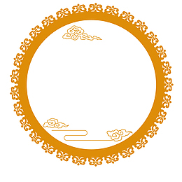 炫色圆形花纹
