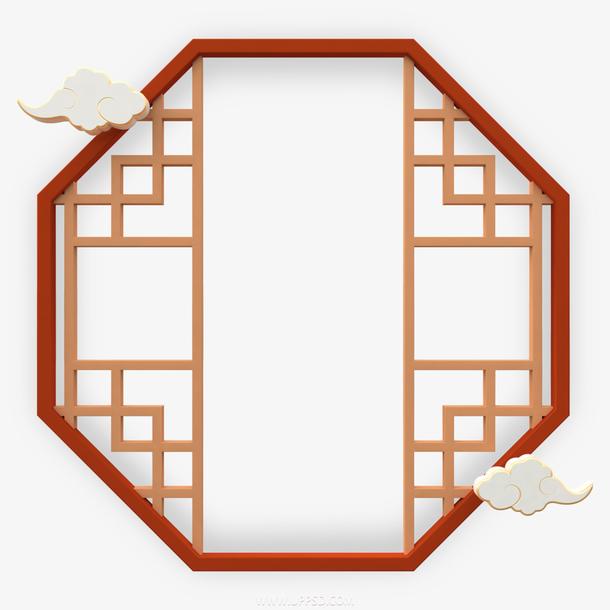 新年春节中国风边框素材免费下载_觅元素