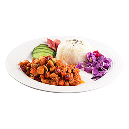 宫保鸡丁盖浇饭