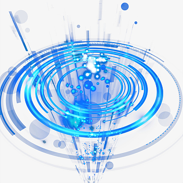 科技动感钢铁侠特效光圈