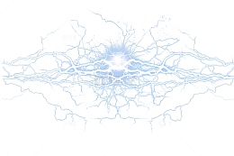 高清透明闪电海报背景