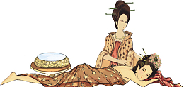 美容养生古典美女