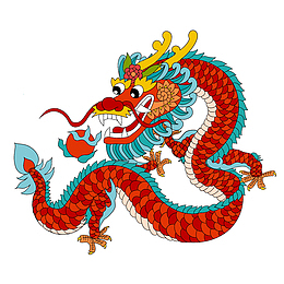 中国风飞龙在天