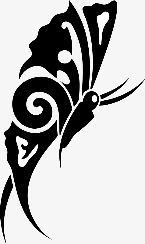 蝴蝶矢量元素png免扣