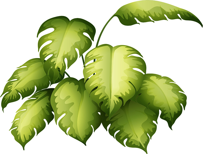 插画卡通植树节