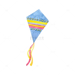 春分节气风筝元素