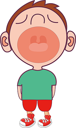 没有牙齿的小孩