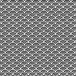 和风鱼鳞云纹背景