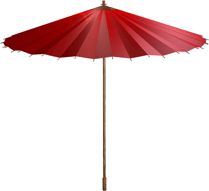 清明节，雨伞