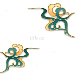 国潮祥云花纹