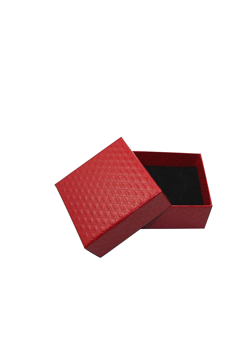 一个打开的红色礼盒