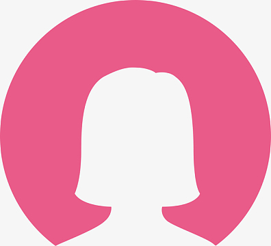 女性头像图标粉色