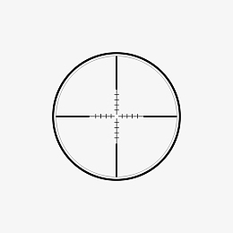 黑色免扣细条瞄准镜元素