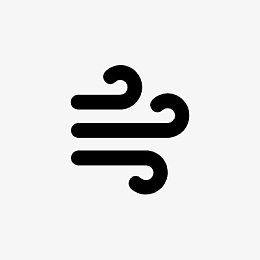 通风流动icon线性小图标png下载