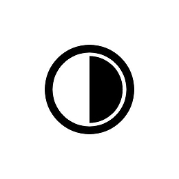 对比度亮度icon线性小图标PNG下载