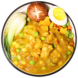 香滑咖喱鸡套餐饭