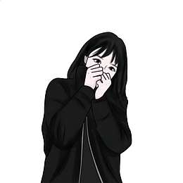 青春害羞少女