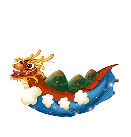 端午吃粽子赛龙舟