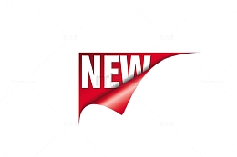 new 促销标签素材