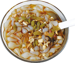 解暑凉虾冰粉