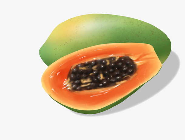 熟透的大木瓜素材免费下载_觅元素