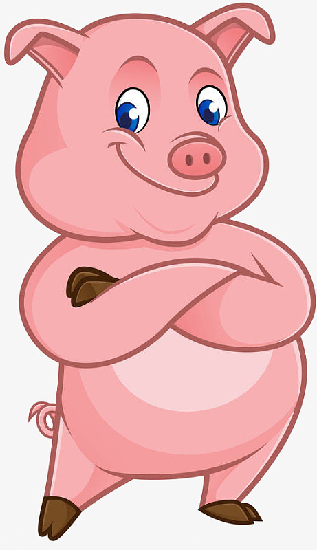 猪卡通素材_猪卡通图片元素-觅元素