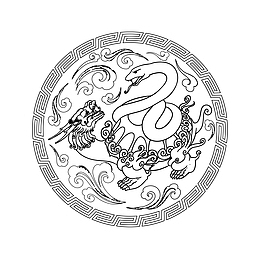 四神纹样之玄武