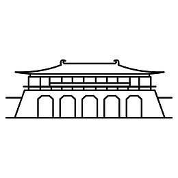 西安城市线条
