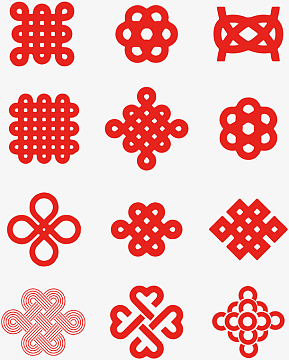 各种各样的中国结