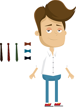 卡通人物形象素材png