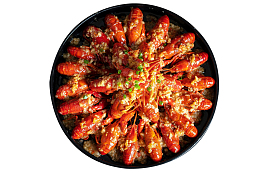 蒜蓉味小龙虾