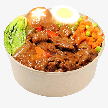 德克萨斯黑椒牛肉外卖盒