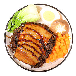 梅菜扣肉套餐饭
