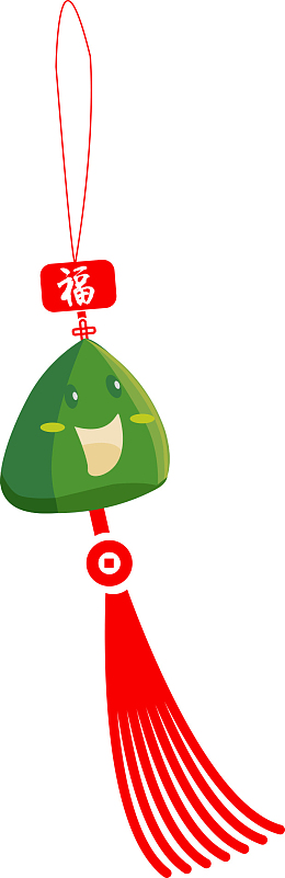 端午节粽子挂饰png