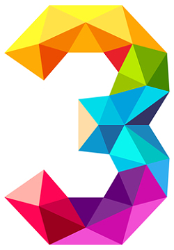 数字,12345png卡通阿拉伯数字png彩色几何拼贴数字1psdpng深蓝色卡通