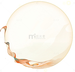 中国风中秋圆月素材