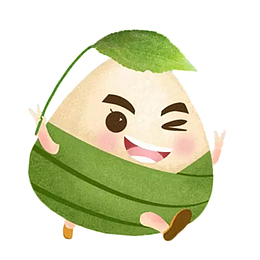 端午节卡通粽子 素材