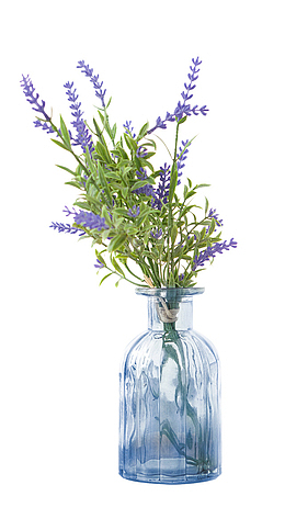 紫色花素材_花瓶免扣