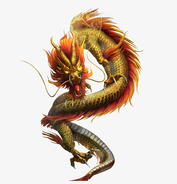 国潮中国龙素材免费下载_觅元素