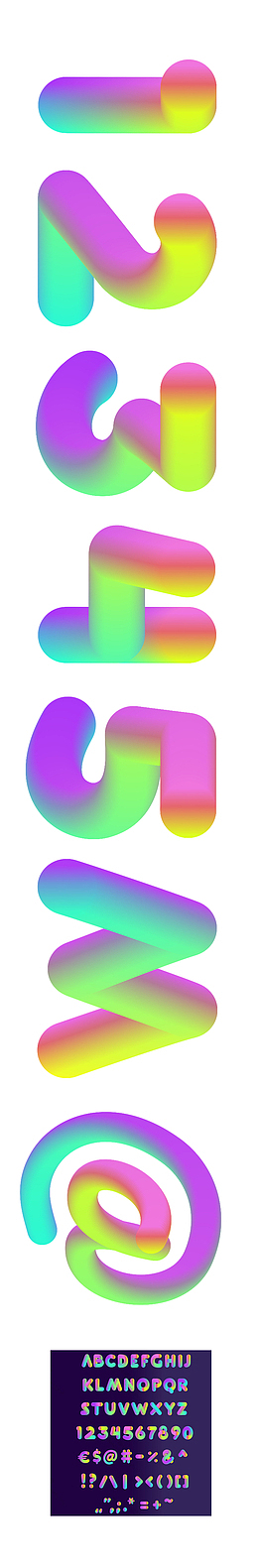 特效，数字，12345