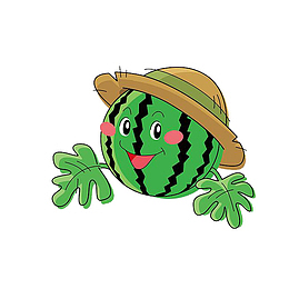 可爱的西瓜太郎