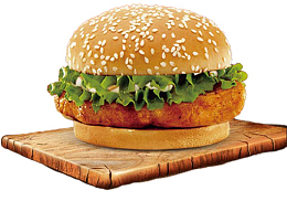 奥尔良鸡腿汉堡