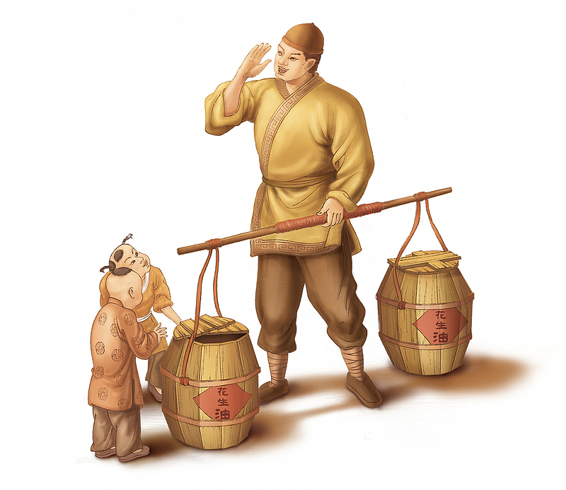 古代民间 生意 卖酒