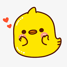 黄色卡通小鸡素材免费下载_觅元素
