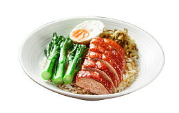 美味烧鹅饭套餐