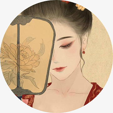 汉服女素材_汉服女图片元素-觅元素