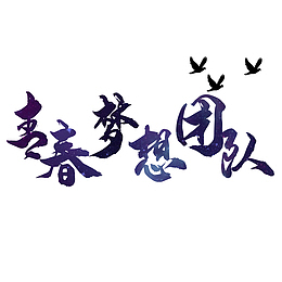 青春梦想团队标题