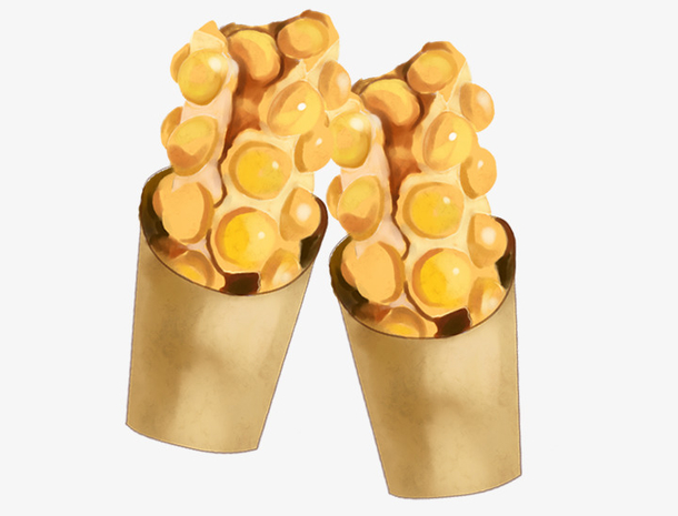 鸡蛋仔手绘图素材免费下载_觅元素