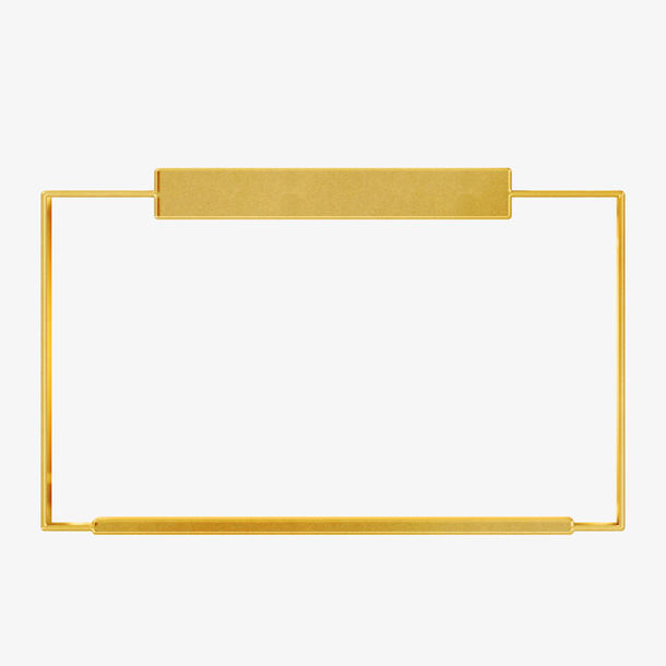 游戏边框 质感边框 细节 黄金